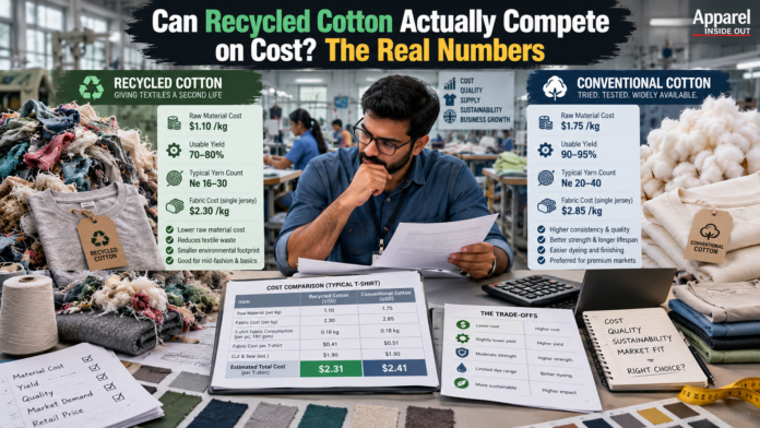 Can Recycled Cotton Actually Compete on Cost? The Real Numbers
