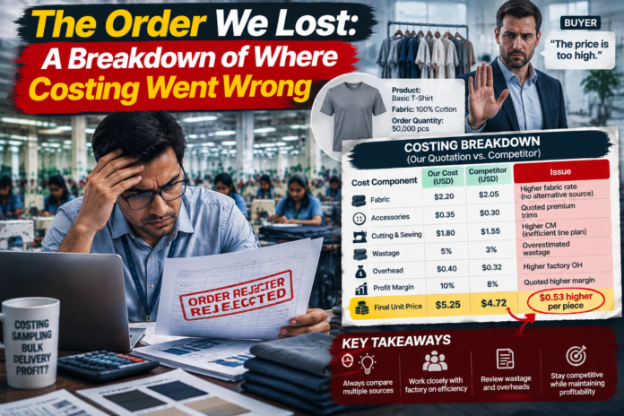 The Order We Lost: A Breakdown of Where Costing Went Wrong