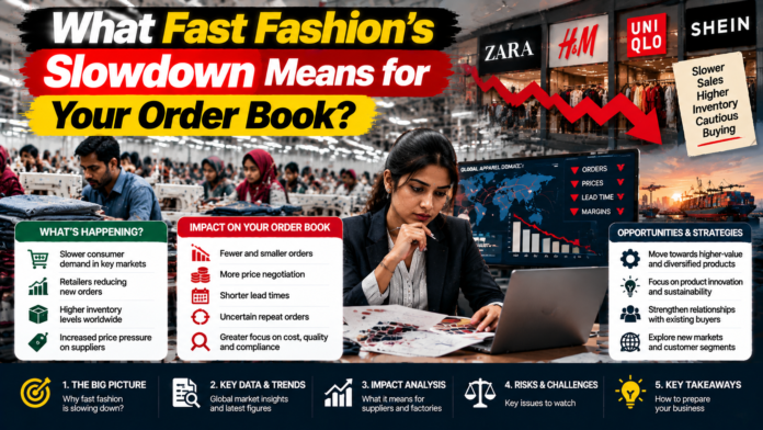 What Fast Fashion Slowdown Means for Your Order Book