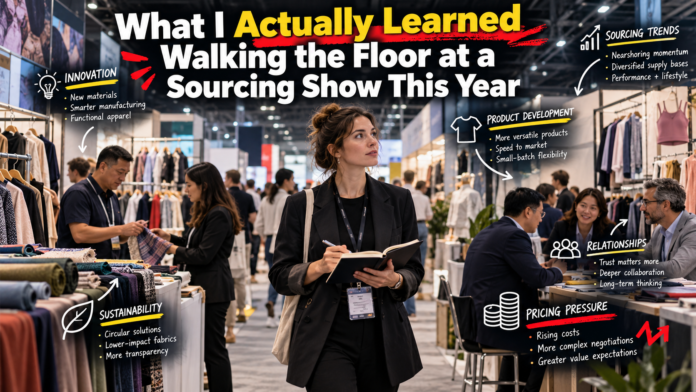 What I Actually Learned Walking the Floor at a Sourcing Show This Year