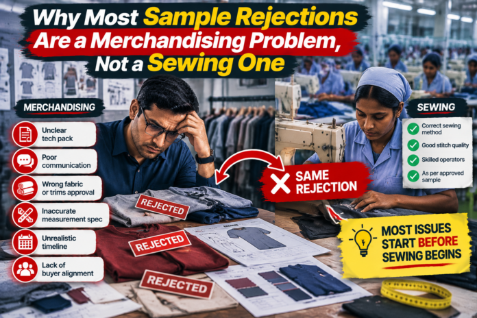 Why Most Sample Rejections Are a Merchandising Problem, Not a Sewing One